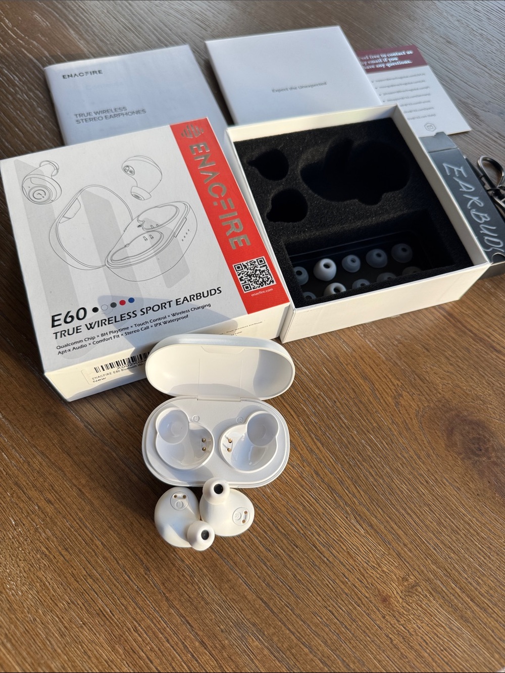 Enacfire E60 Wireless Sport Earbuds - Picture 4 of 12